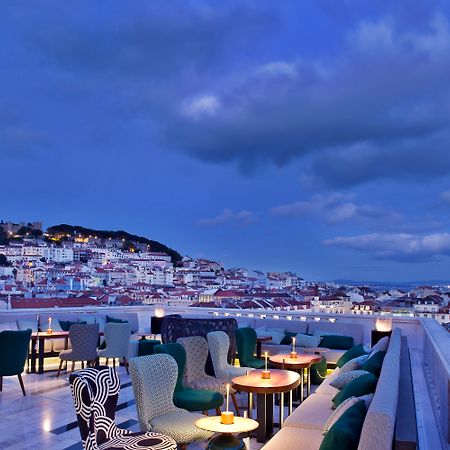 Altis Avenida Hotel Lisboa Екстериор снимка Rooftop bar at the Hotel