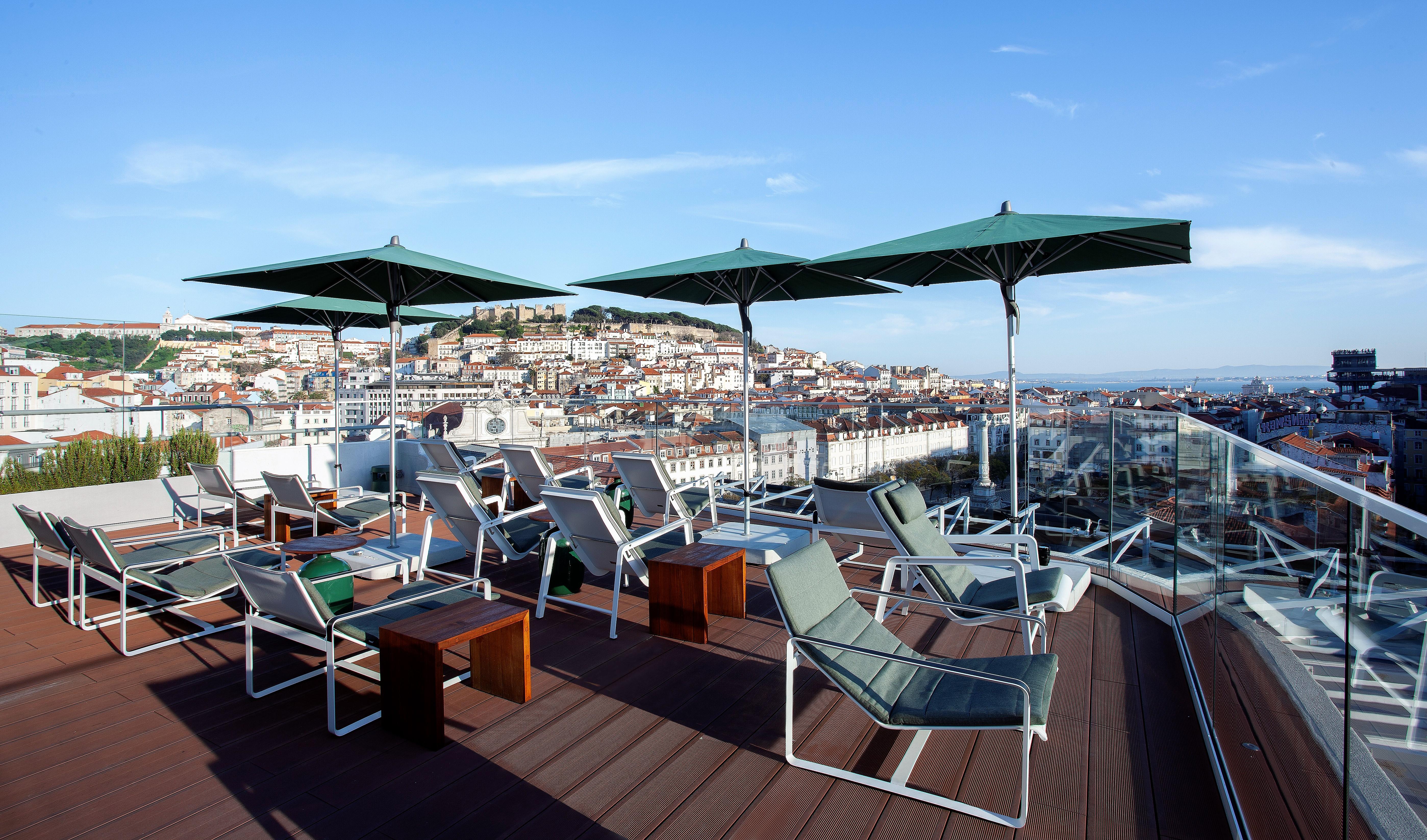 Altis Avenida Hotel Lisboa Екстериор снимка Rooftop terrace